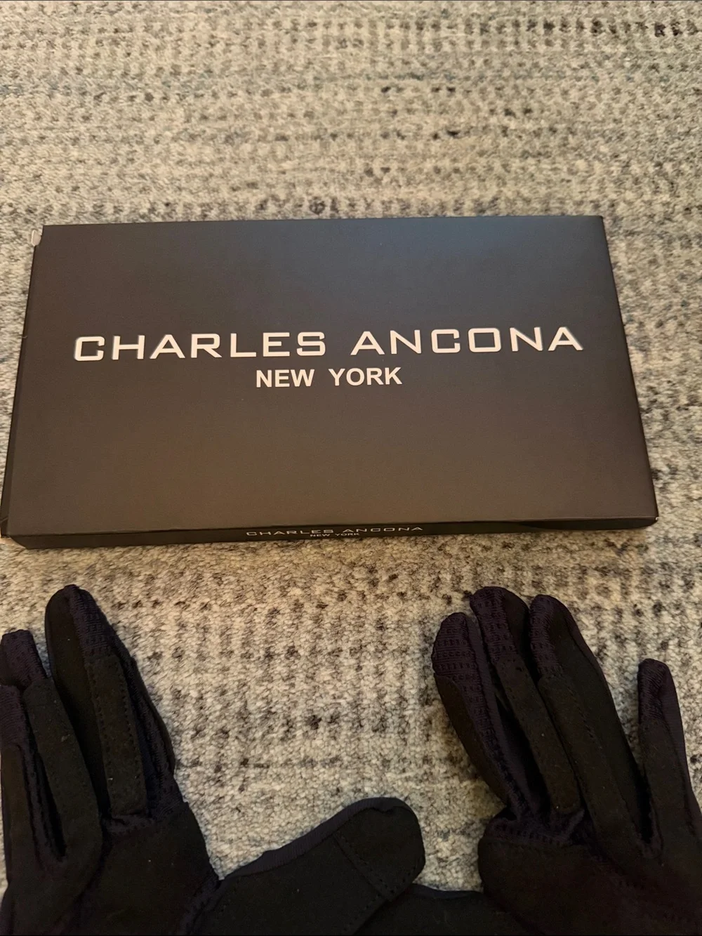 Charles Ancona Black Women’s Gloves - Brand New + Box